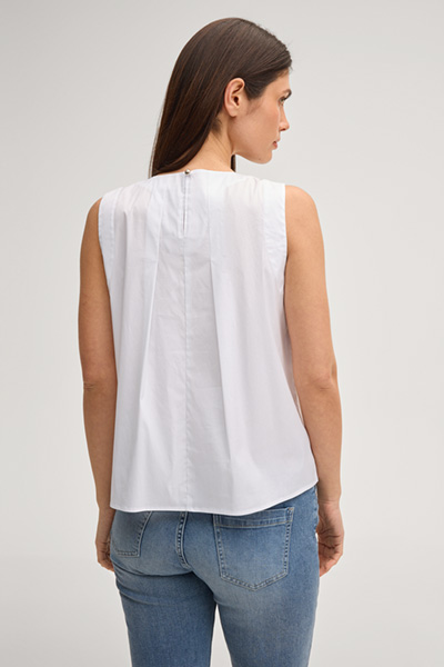 Blusen-Top Barbarine in Weiß