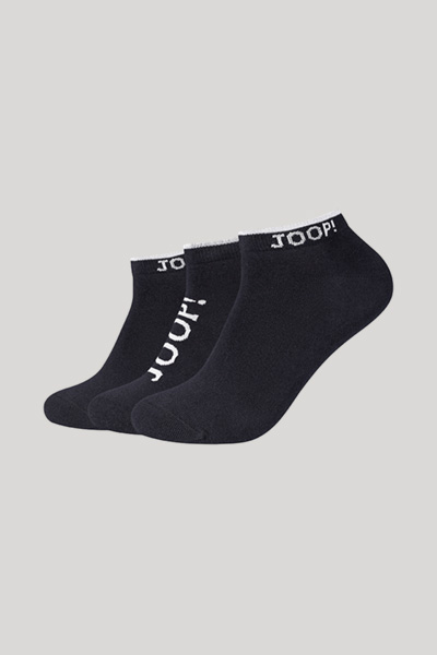 Führt zu Produktdetailseite „3-er-Pack Unisex Premium Sneaker-Socken in Schwarz"