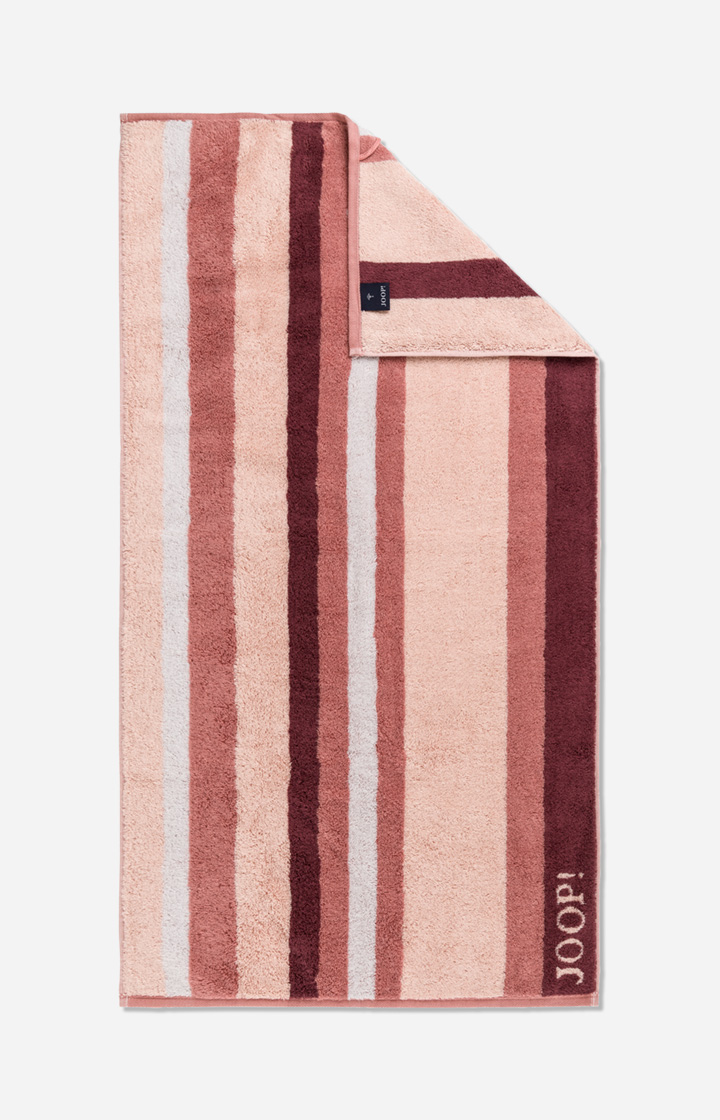Ręcznik JOOP! VIBE STRIPES w kolorze pudrowym, 50 x 100 cm