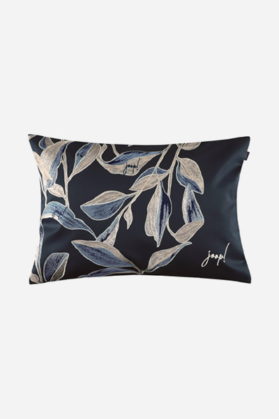 Leads to product detail page "Joop! flora decorative cushion cover 40x60 cm, navy"