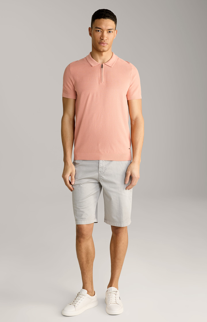 Vancro Cotton Polo Shirt in Apricot