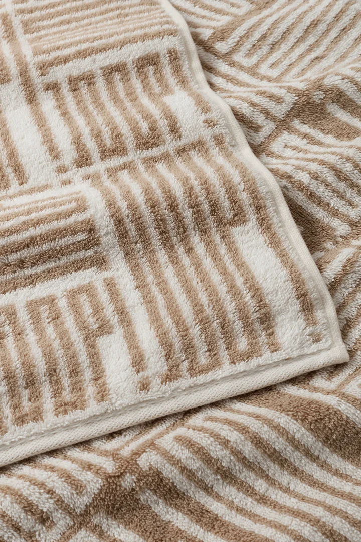 Führt zu Produktdetailseite „JOOP! BARS ALLOVER Duschtuch 80x150 cm, Creme"