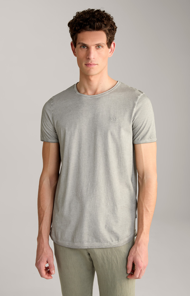 T-Shirt Clark in Acid-Grey