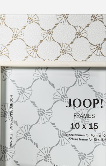 JOOP! CORNFLOWER Picture Frame 10 x 15 cm in White/Grey