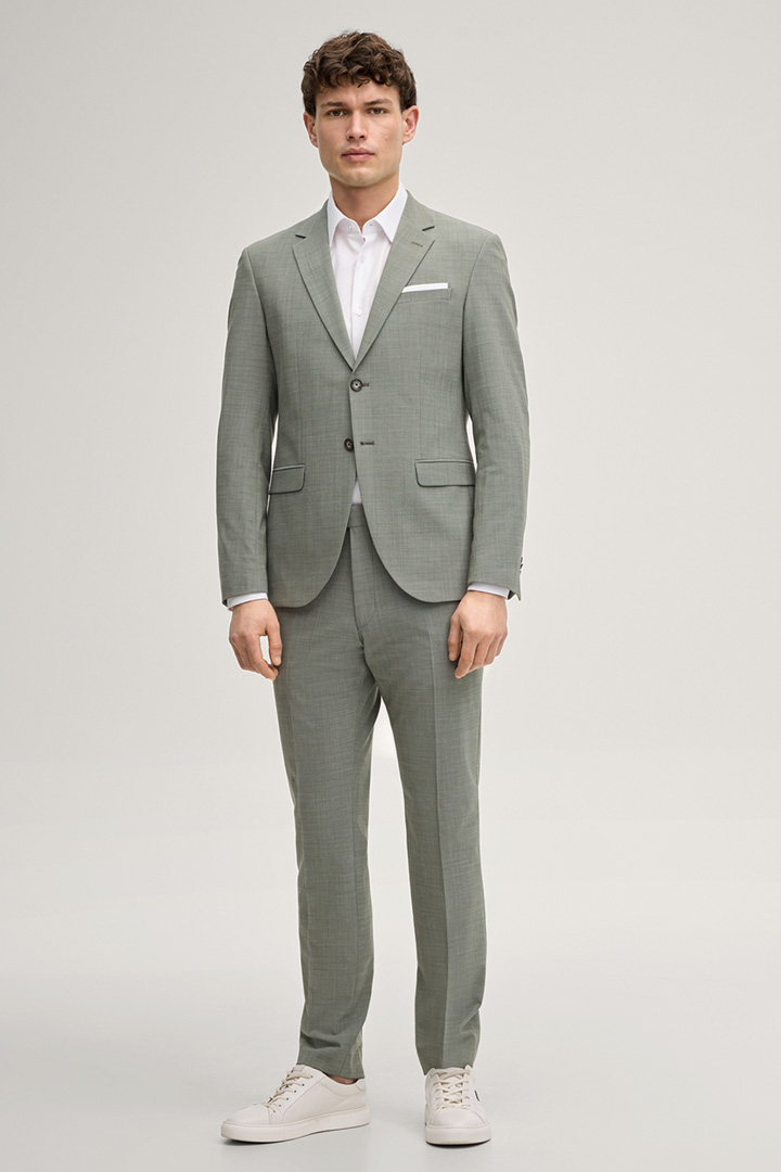 Führt zu Produktdetailseite „Hemd Pierce in Weiß gemustert"