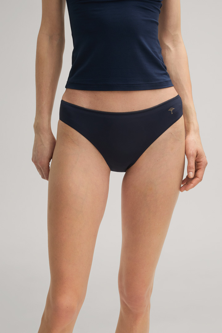 3-er Pack Bikini-Slips in Navy