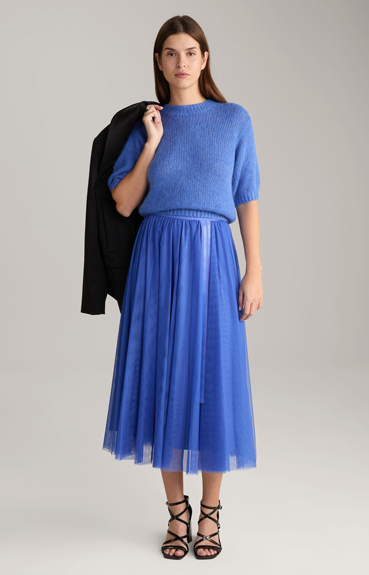 Kima Short-sleeved Sweater in Blue