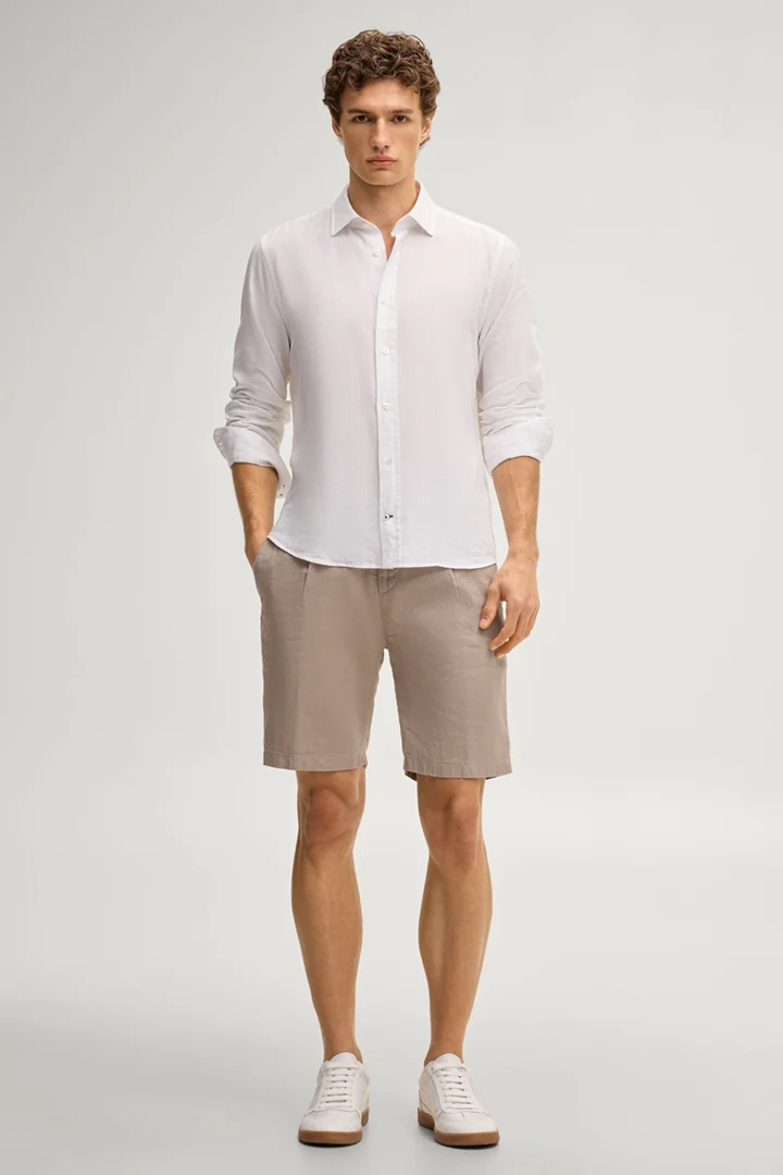 Führt zu Produktdetailseite „Chino-Shorts Dinghy in Beige"