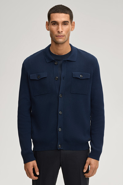 Strickjacke Owero in Navy