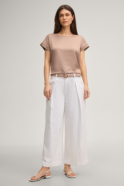 Taila T-shirt in Light Brown