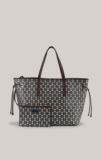 Collana Lara shopper in dark blue