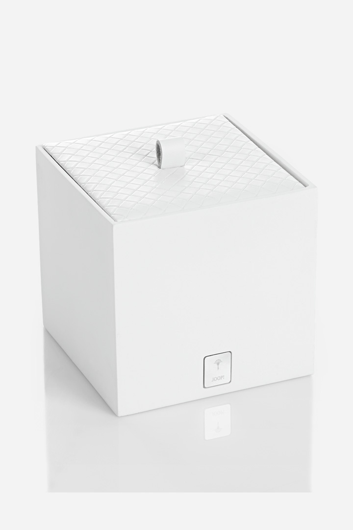 Führt zu Produktdetailseite „Mehrzweckbehälter M mit Deckel, JOOP! BATHLINE, Weiß"