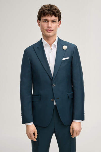 Hawker Modular Wedding Jacket in Dark Green