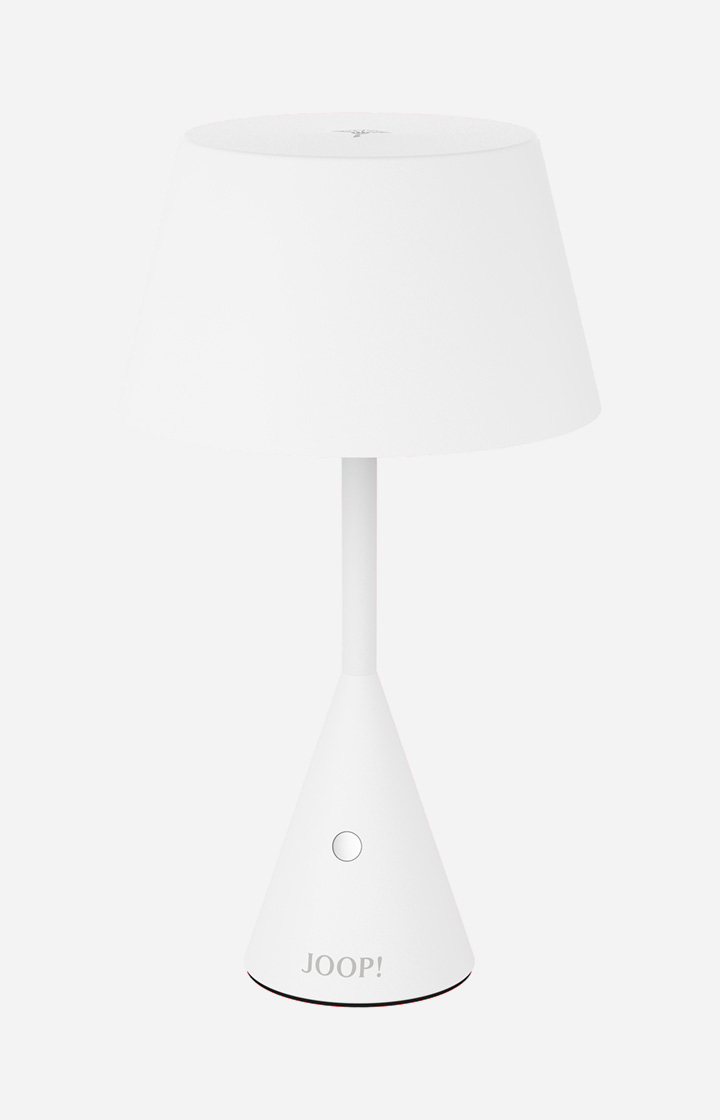 JOOP! MOVE LIGHTS LED Rechargeable Battery Table Lamp in White