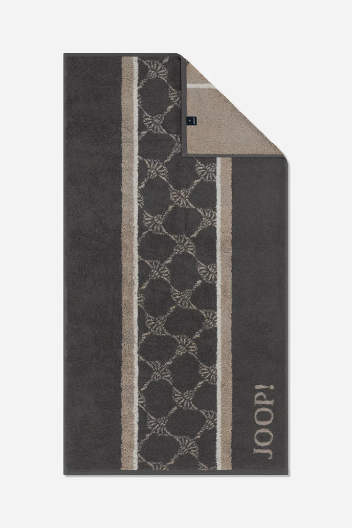 Führt zu Produktdetailseite „Duschtuch JOOP! SAUNA in Graphit/Beige gemustert"