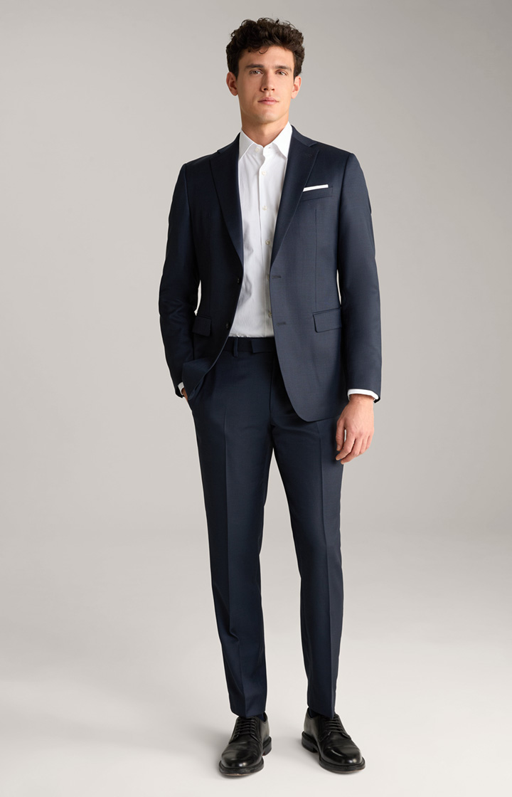 Finch-Brad Suit in Textured Navy