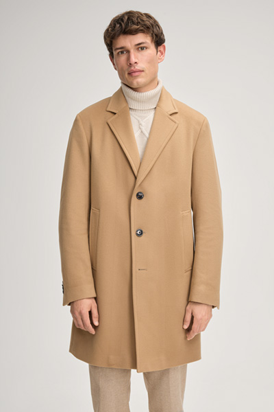Donor Coat in Light Brown