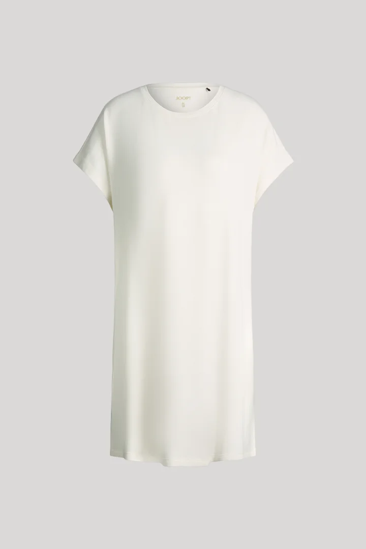 Leads to product detail page "Loungewear Long Shirt Soft Comfort in Off-White"