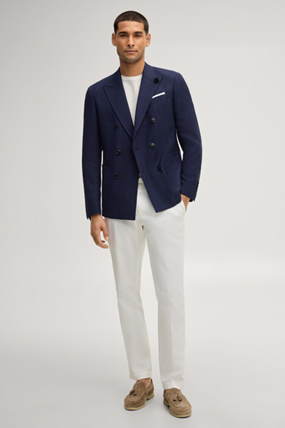 Doppelreiher-Sakko Heazy in Navy