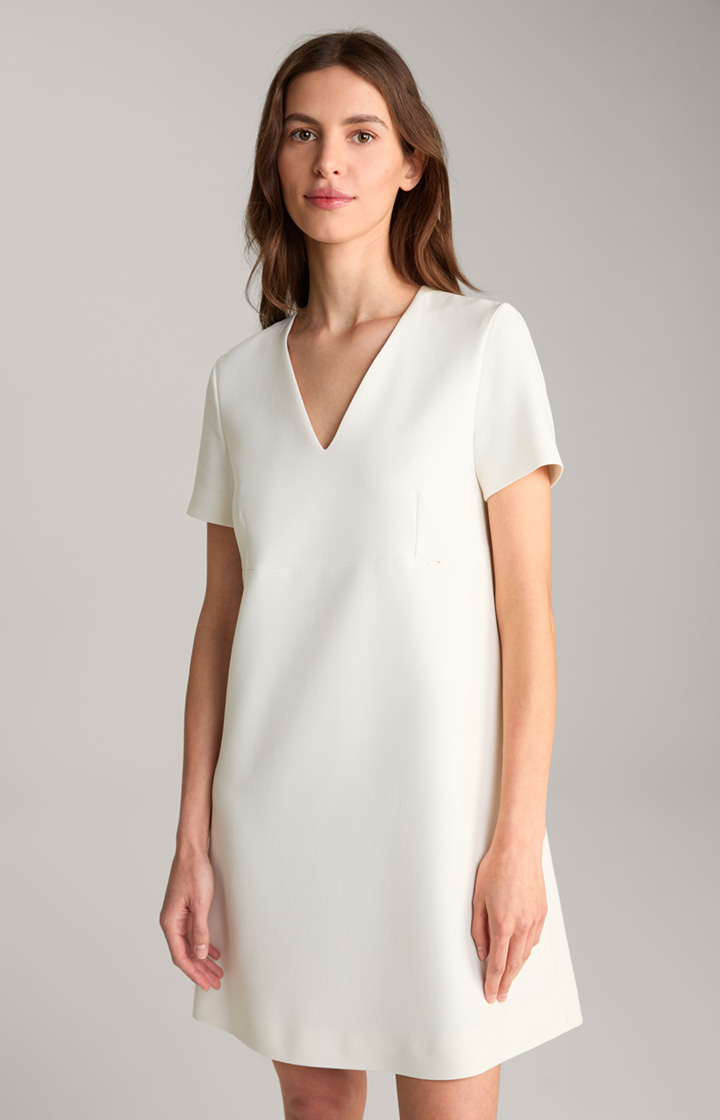 Kleid in Creme