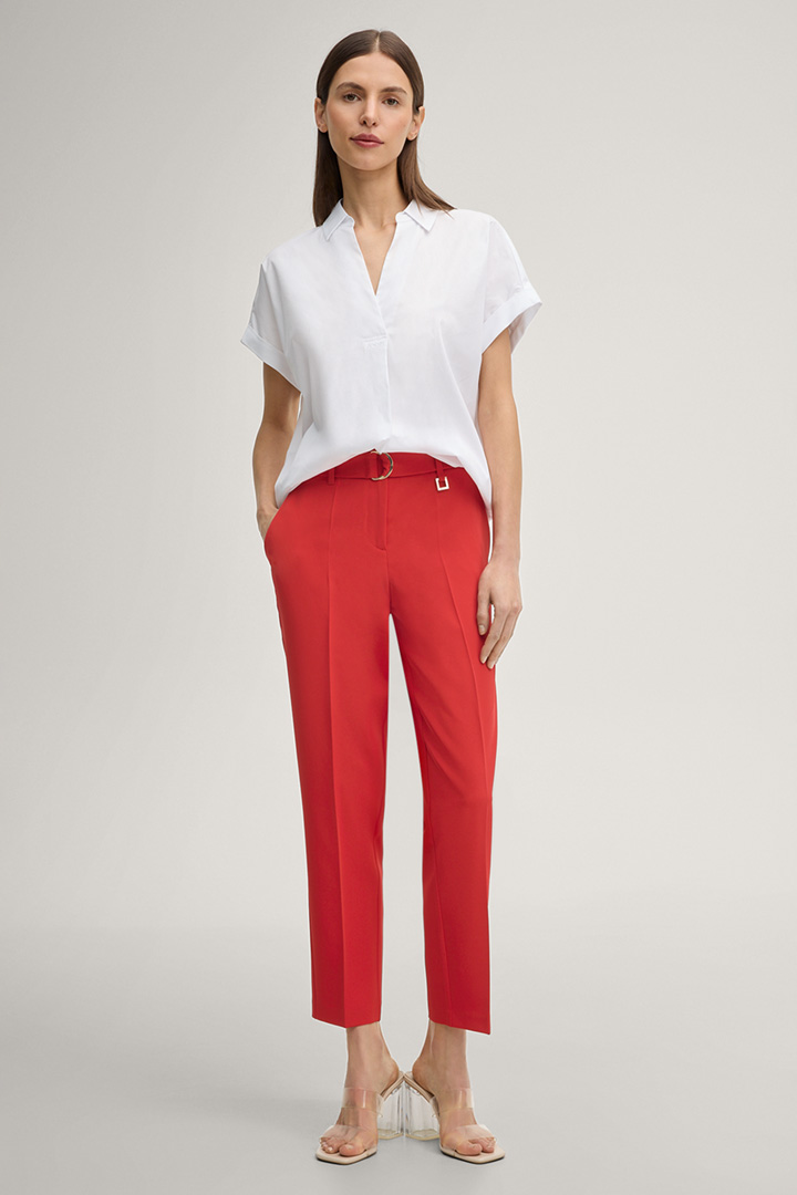 Führt zu Produktdetailseite „Bluse Basilia in Weiß"