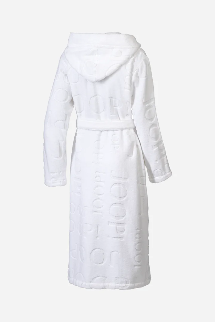 JOOP! presents the product JOOP! REPEAT Women's Hooded Bathrobe in White from the category Bathrobes