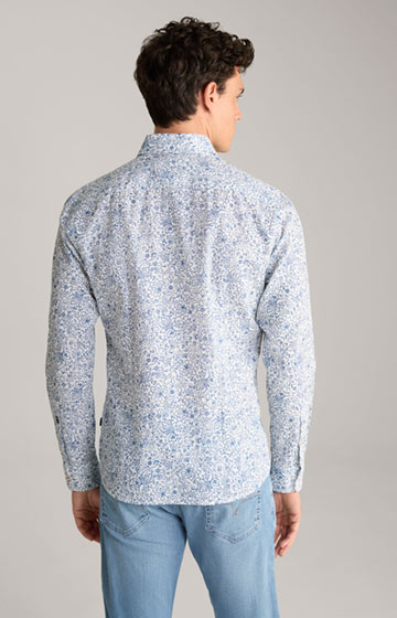 Hanson Shirt in a Blue/White Pattern