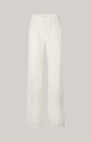 Wide Leg Jeans in Offwhite