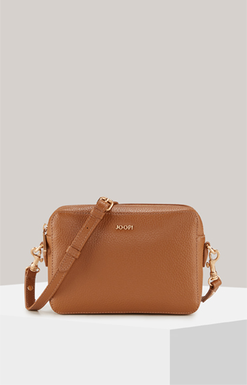 Giada Cloe Shoulder Bag in Cognac