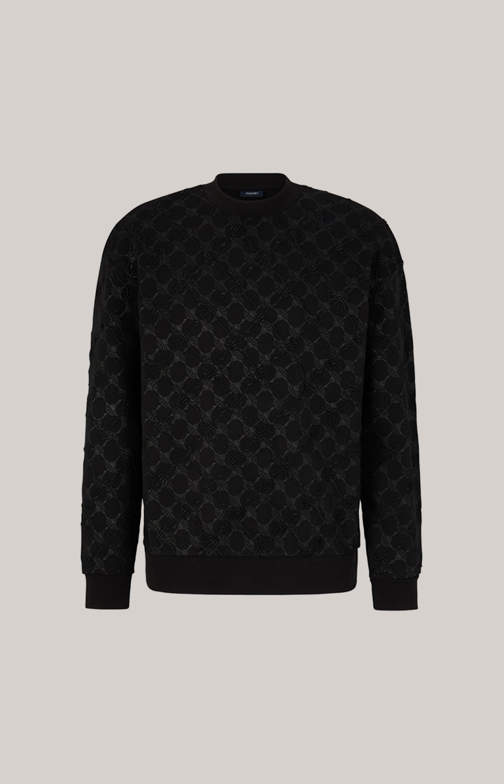 Cortez Sweatshirt in Black, patterned 
