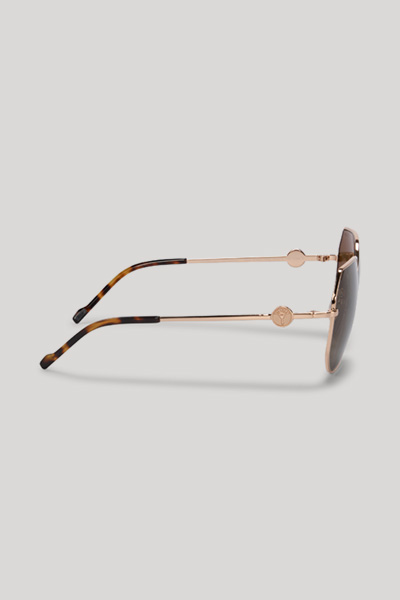 Leads to product detail page "Rosegold/Brown Sunglasses"