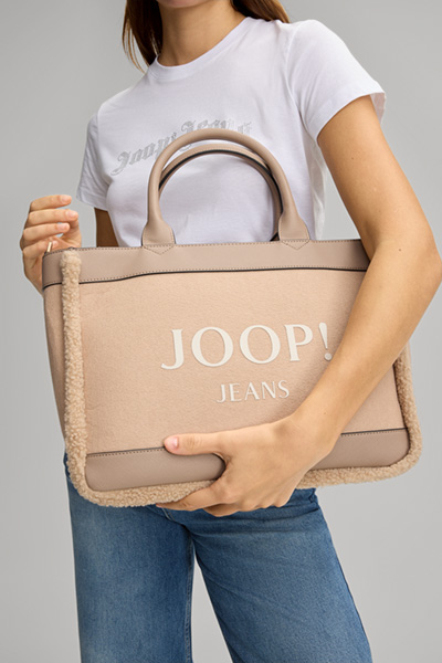 Shopper Calduccio Yvette in Beige