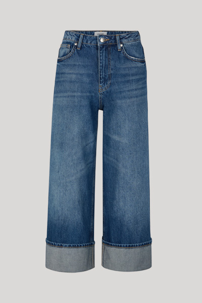 Mabel Wide Leg Jeans in Denim Blue
