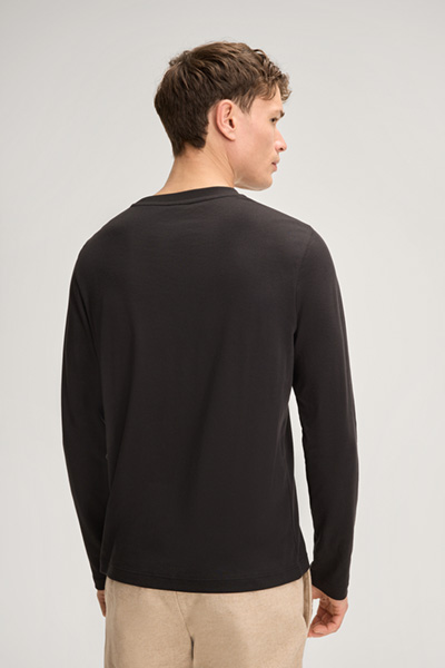 Longsleeve Pino in Schwarz