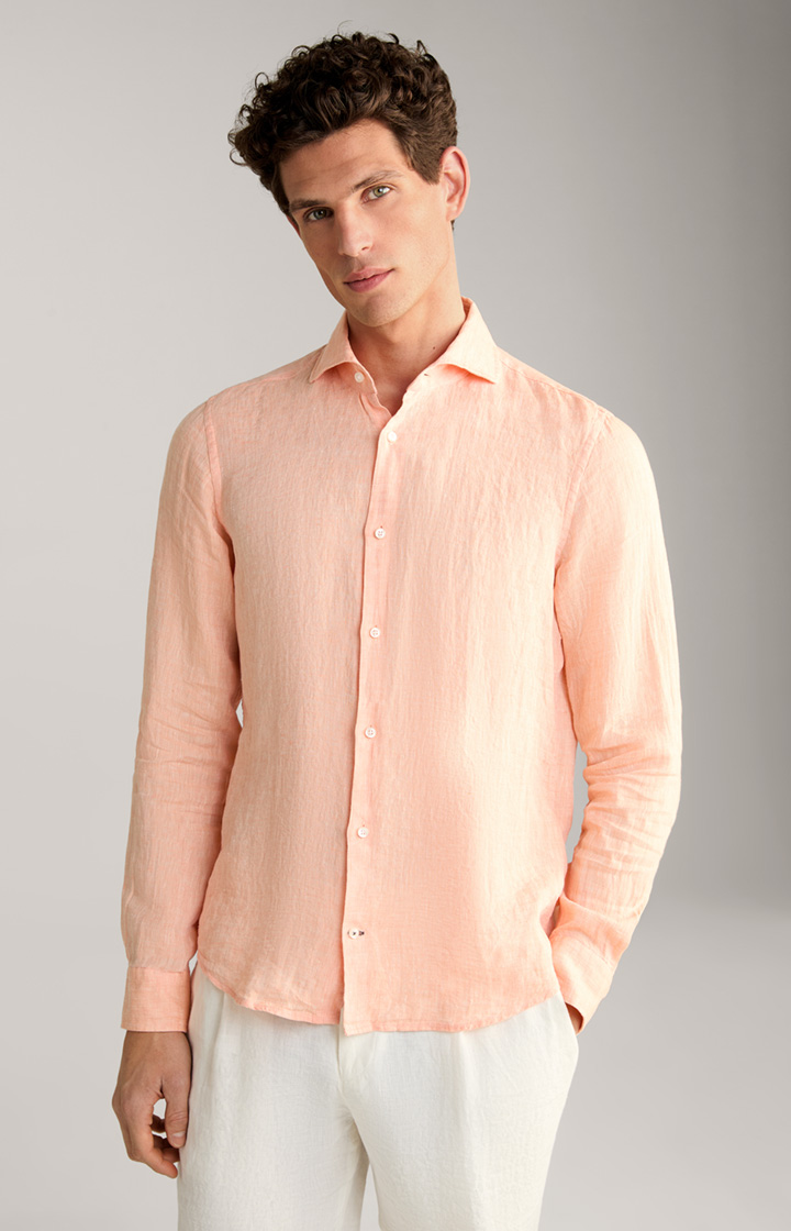 Pai Linen Shirt in Apricot