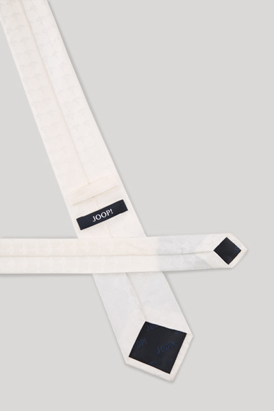 Führt zu Produktdetailseite „Cornflower-Seidenkrawatte in Creme"