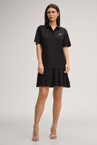 Polokleid Tadena in Schwarz