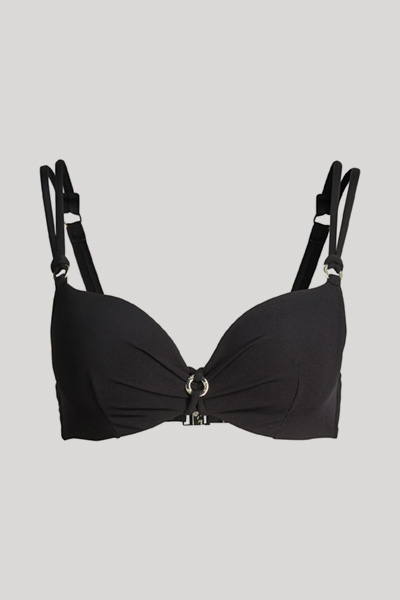 Bügel-Bikini-Top in Schwarz