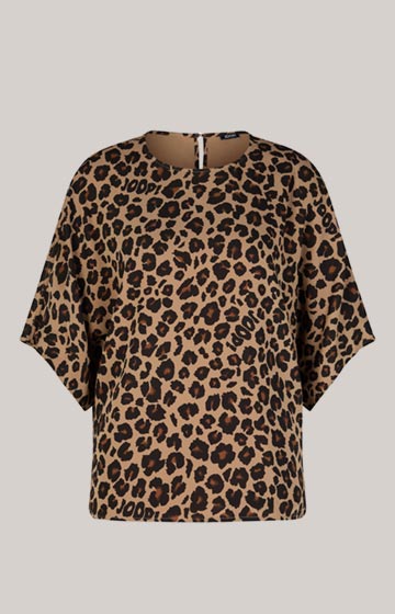 Blouse in Leopard Design