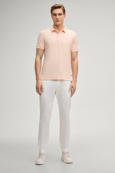 Primo polo shirt in apricot