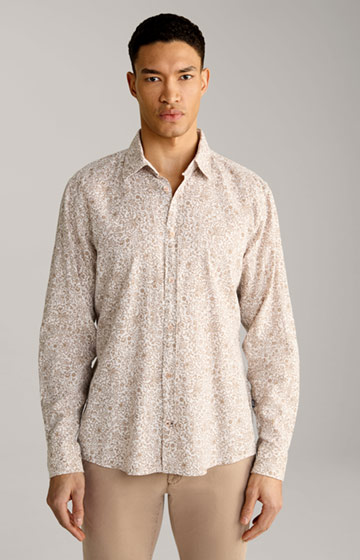Hanson Shirt in a Brown Pattern