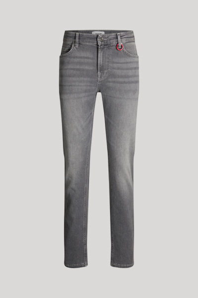 Mitch Jeans in Grey/Red