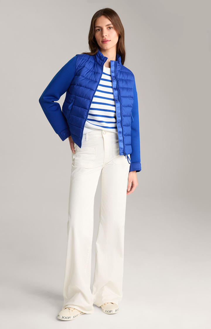 Quilted Jacket in Blue