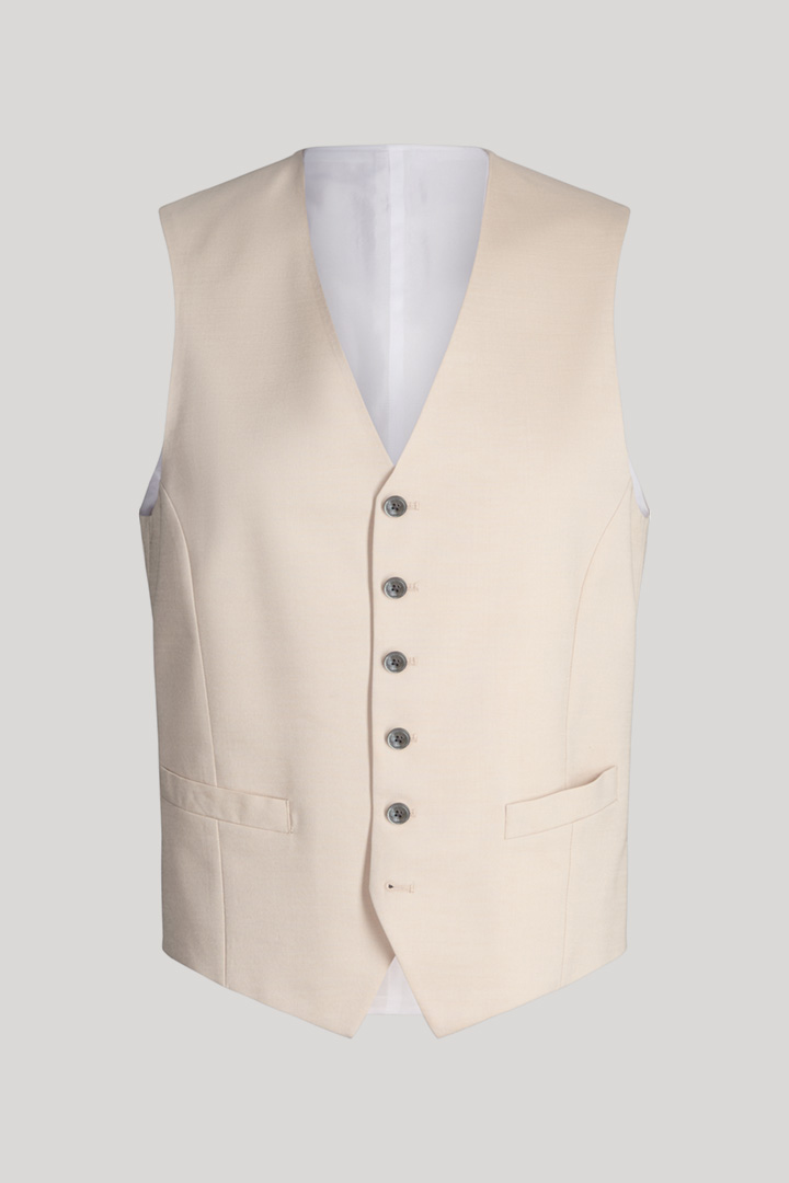 Weazer Suit Waistcoat in Light Beige