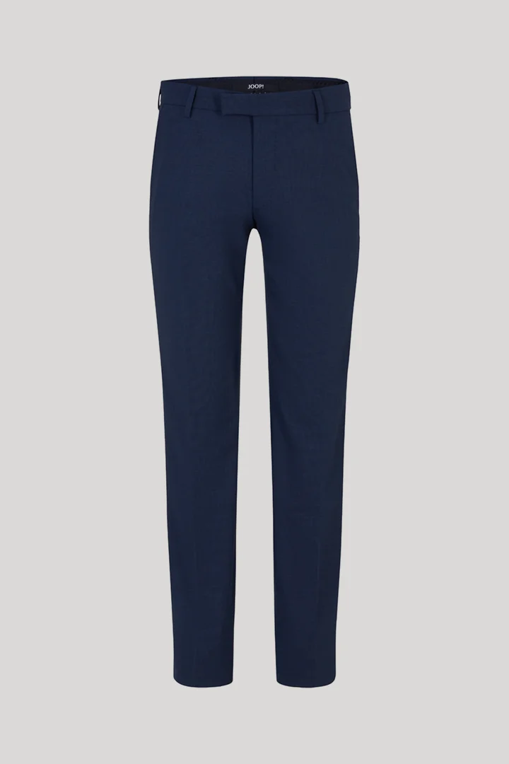 Blayr Modular Suit Trousers in Dark Blue Melange
