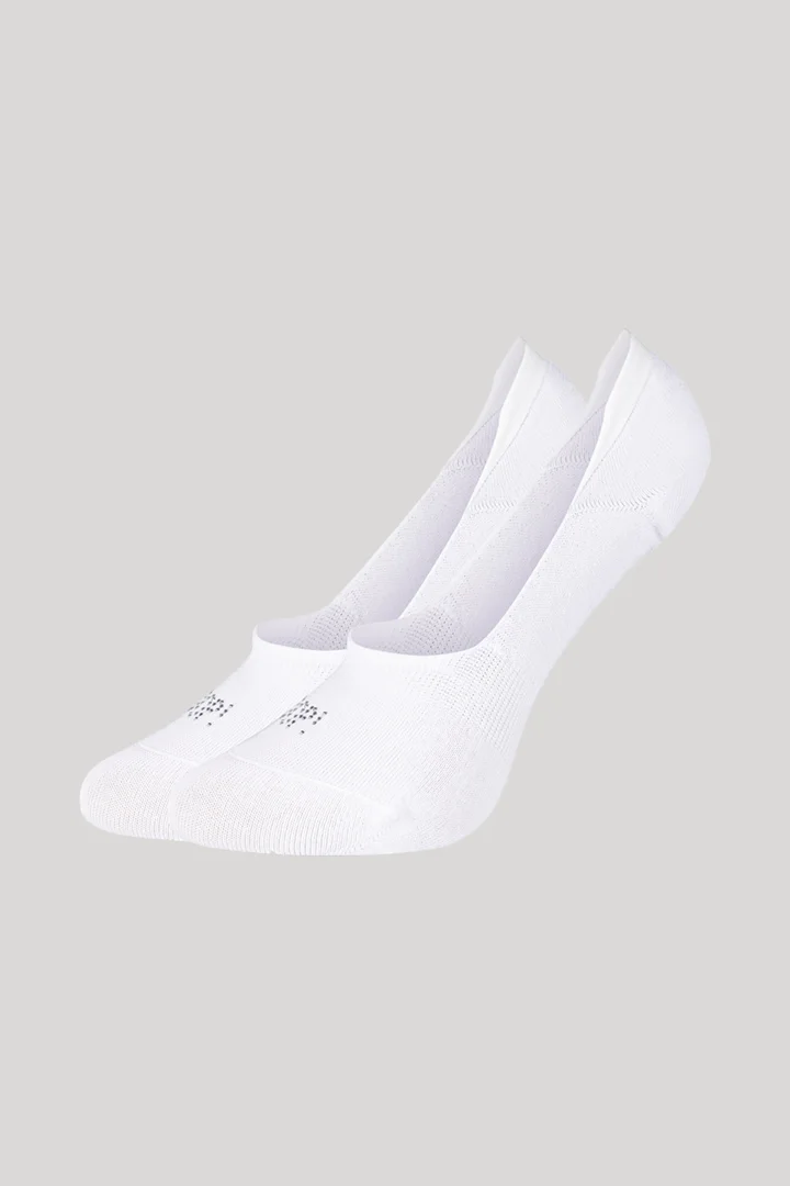 Führt zu Produktdetailseite „2-er-Pack Füßlinge For Your Daily Glam in Weiß"