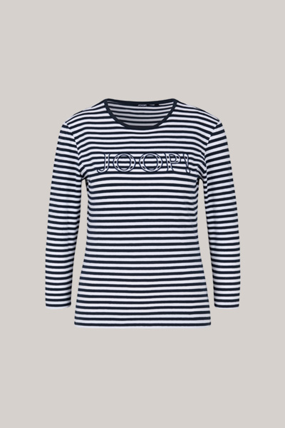 Longsleeve Tala in Navy/Weiß gestreift