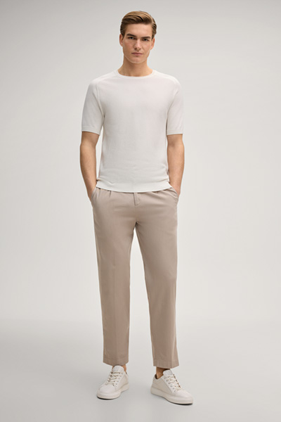 Vitor knitted shirt in off-white