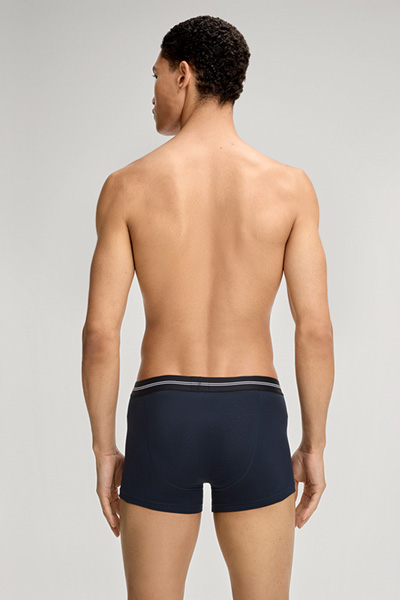 3-Pack of Boxer Shorts in Black/Grey/Navy