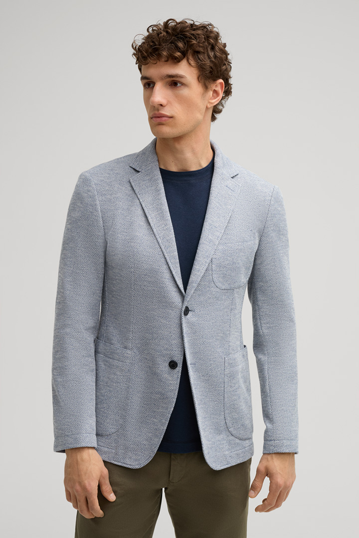 Haydin Jacket in Light Blue